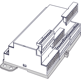 M36-DIN Rail building blocks method